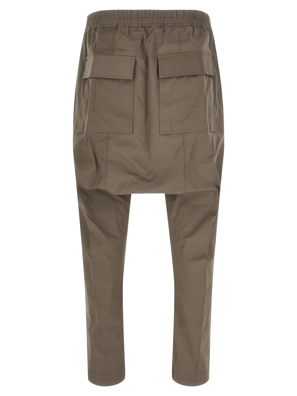 Rick Owens Gray Cotton Casual Pants