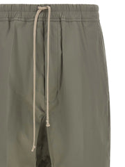 Rick Owens Gray Cotton Cropped Pants