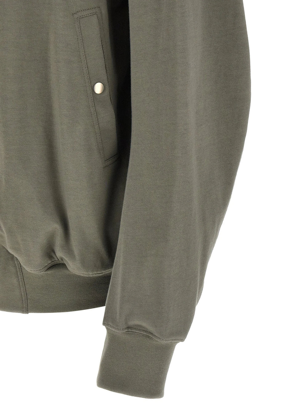 Rick Owens Gray Cotton Sweatshirt
