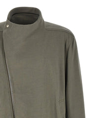Rick Owens Gray Cotton Sweatshirt