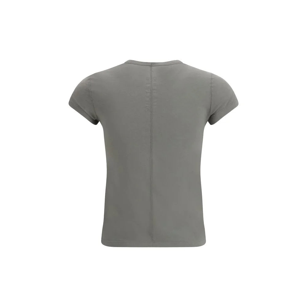 Rick Owens Gray Cotton T-Shirt