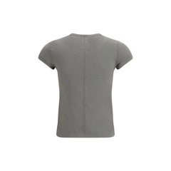 Rick Owens Gray Cotton T-Shirt
