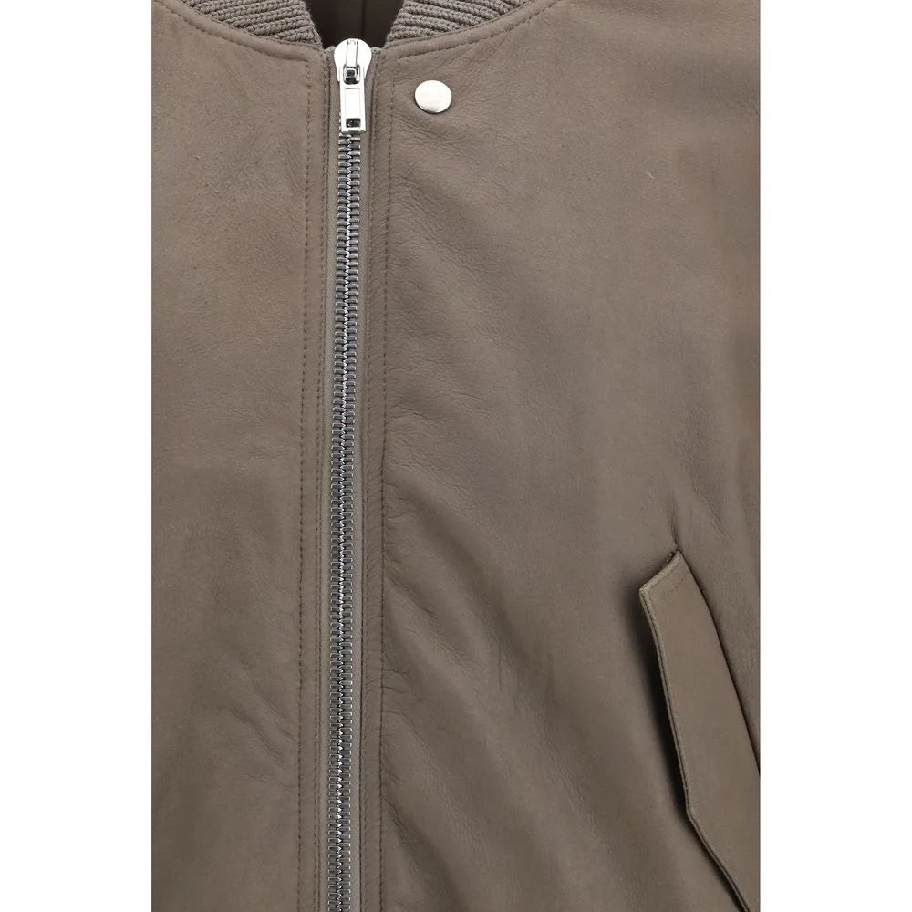 Rick Owens Gray Lamb Ovis Aries Aries Bomber