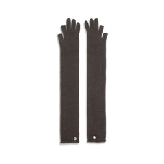 Rick Owens Gray Wool Oves Aries Gloves
