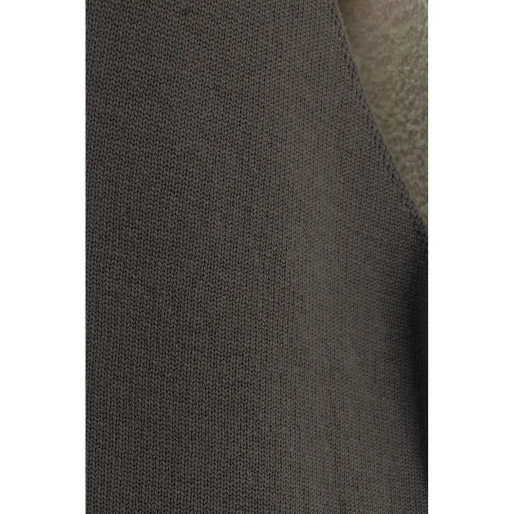 Rick Owens Gray Wool Oves Aries Sleeveless Jacket - M