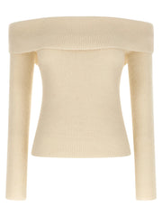 Rick Owens White Wool Cardigan - M