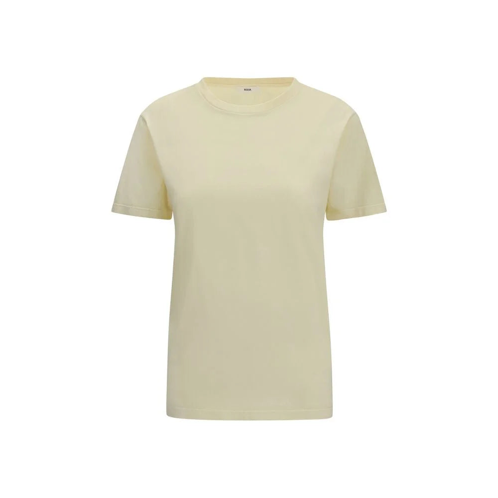 RIER Beige Cotton T-Shirt