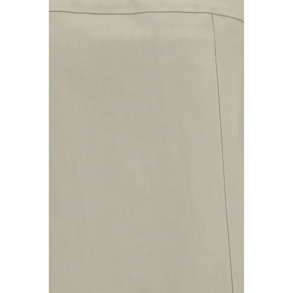 RIER Bicolor Cotton Skirt