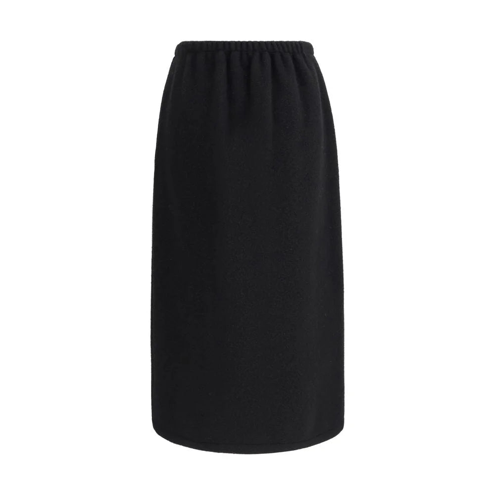 RIER Fleece wrap Skirt in pure Wool - S
