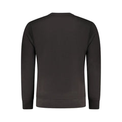 Rifle Black Cotton Men Sweater