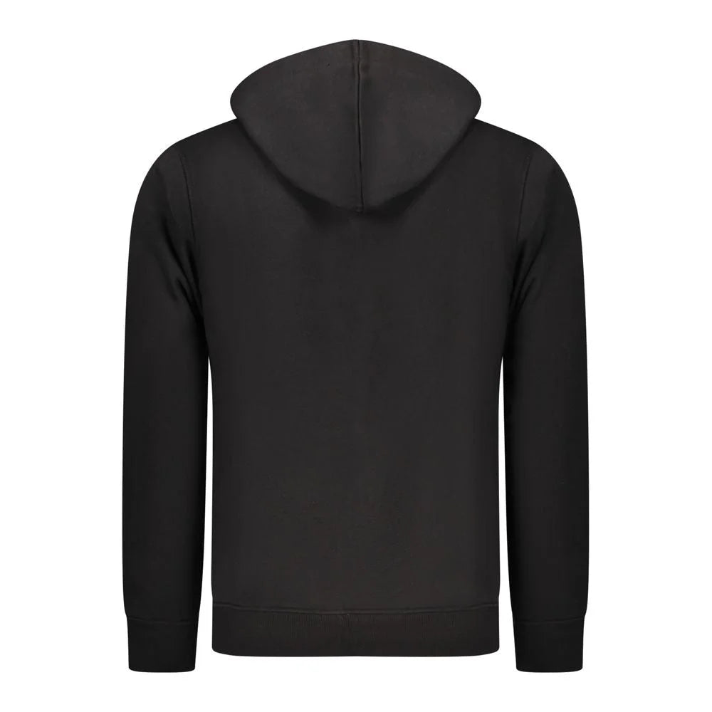 Rifle Black Cotton Men Sweater