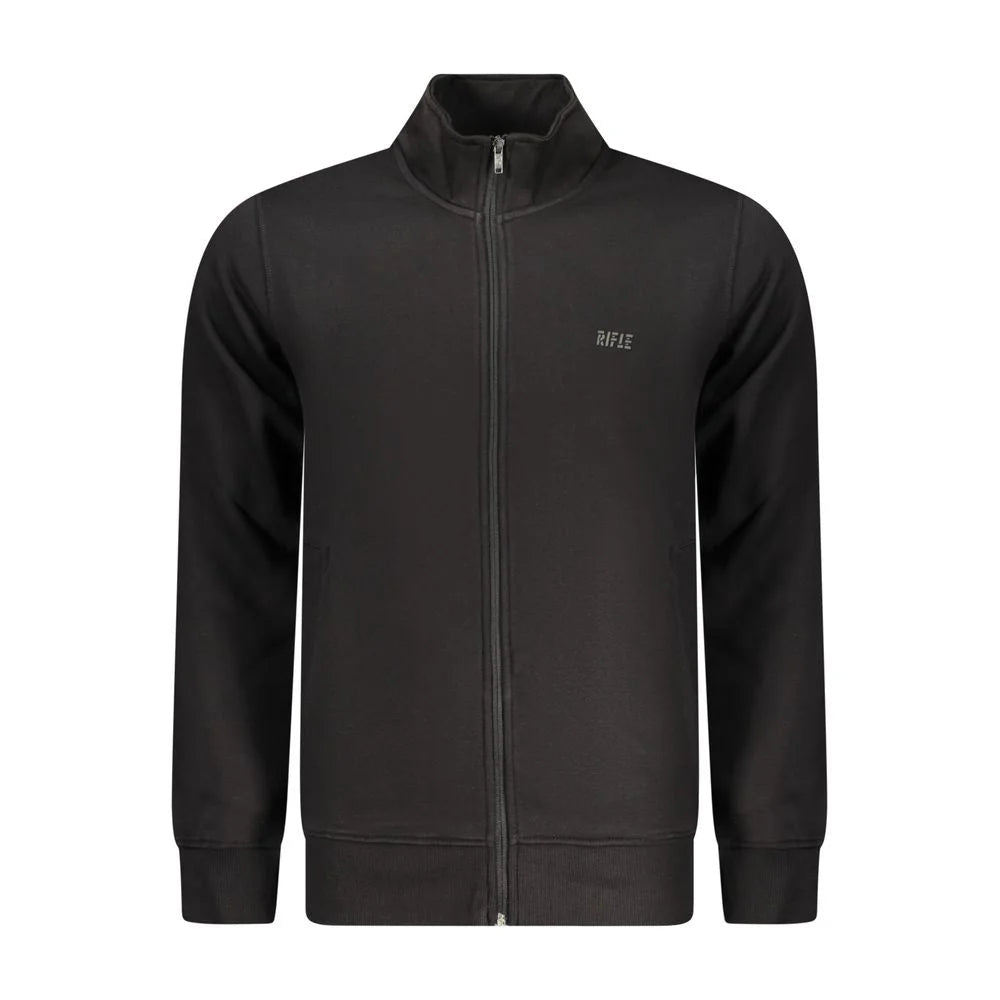 Rifle Black Cotton Men’s Sweatshirt - Sweatshirts