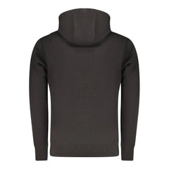Rifle Black Cotton Sweatshirt - Hoodies
