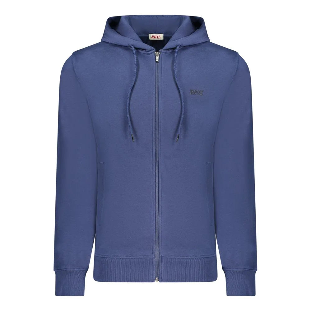 Rifle Blue Cotton Men Sweater