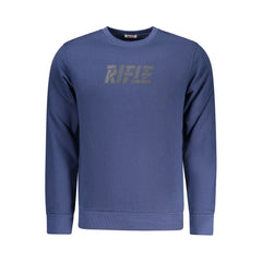 Rifle Blue Cotton Men Sweater