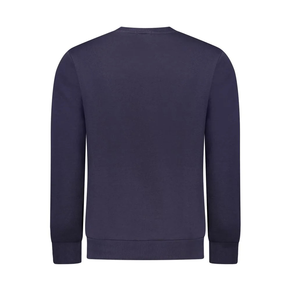 Rifle Blue Cotton Men Sweater