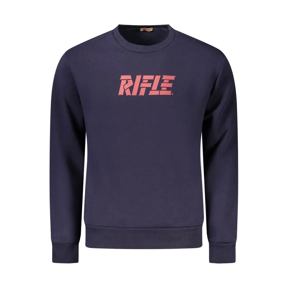 Rifle Blue Cotton Men Sweater - Sweatshirts