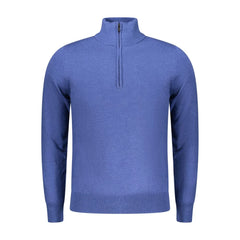 Rifle Blue Wool Men Sweater - Sweaters