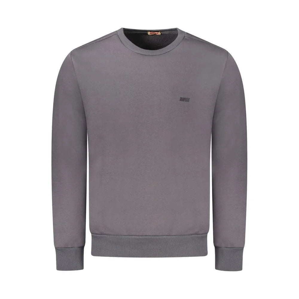Rifle Gray Cotton Sweatshirt - Sweatshirts