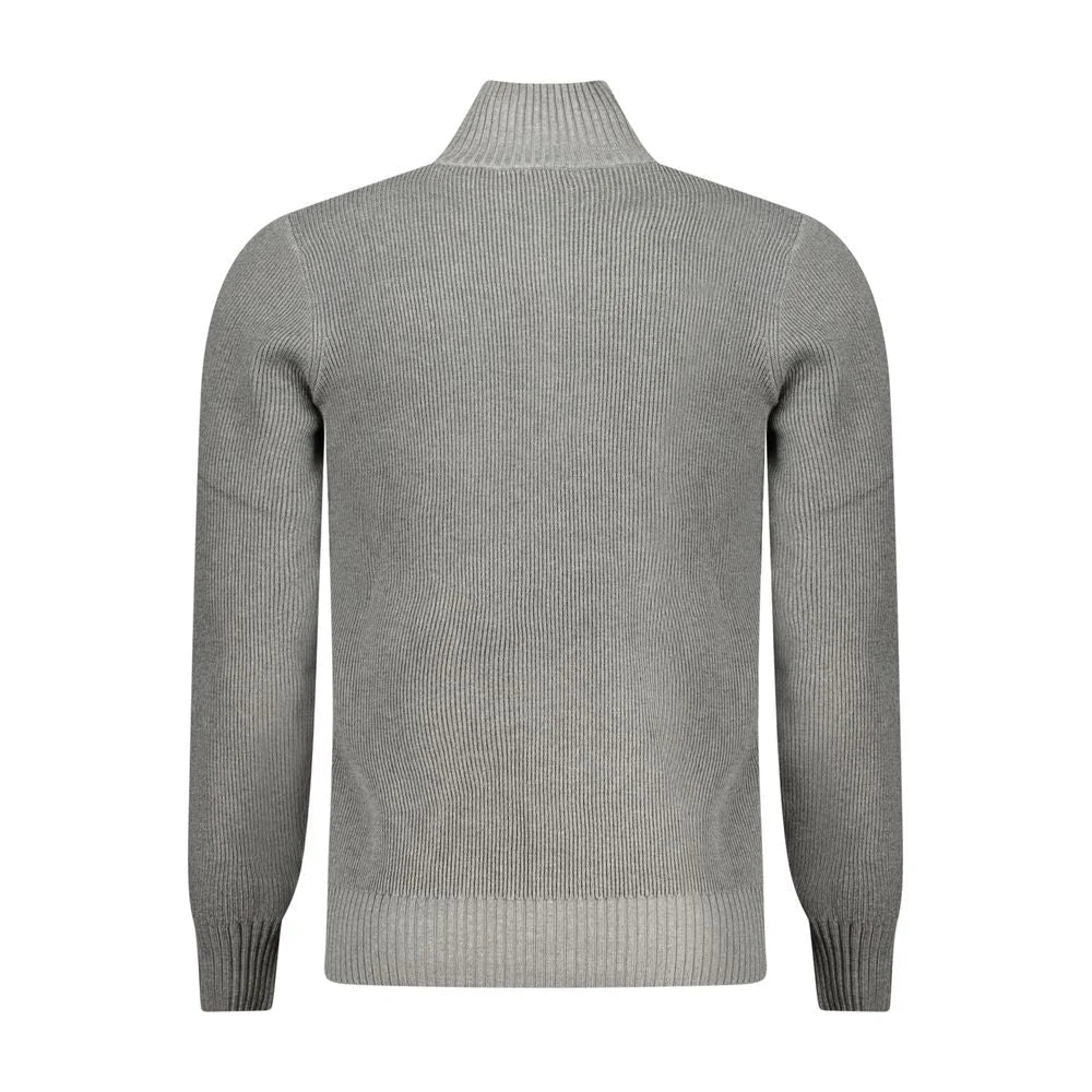 Rifle Gray Nylon Men Sweater - Sweaters