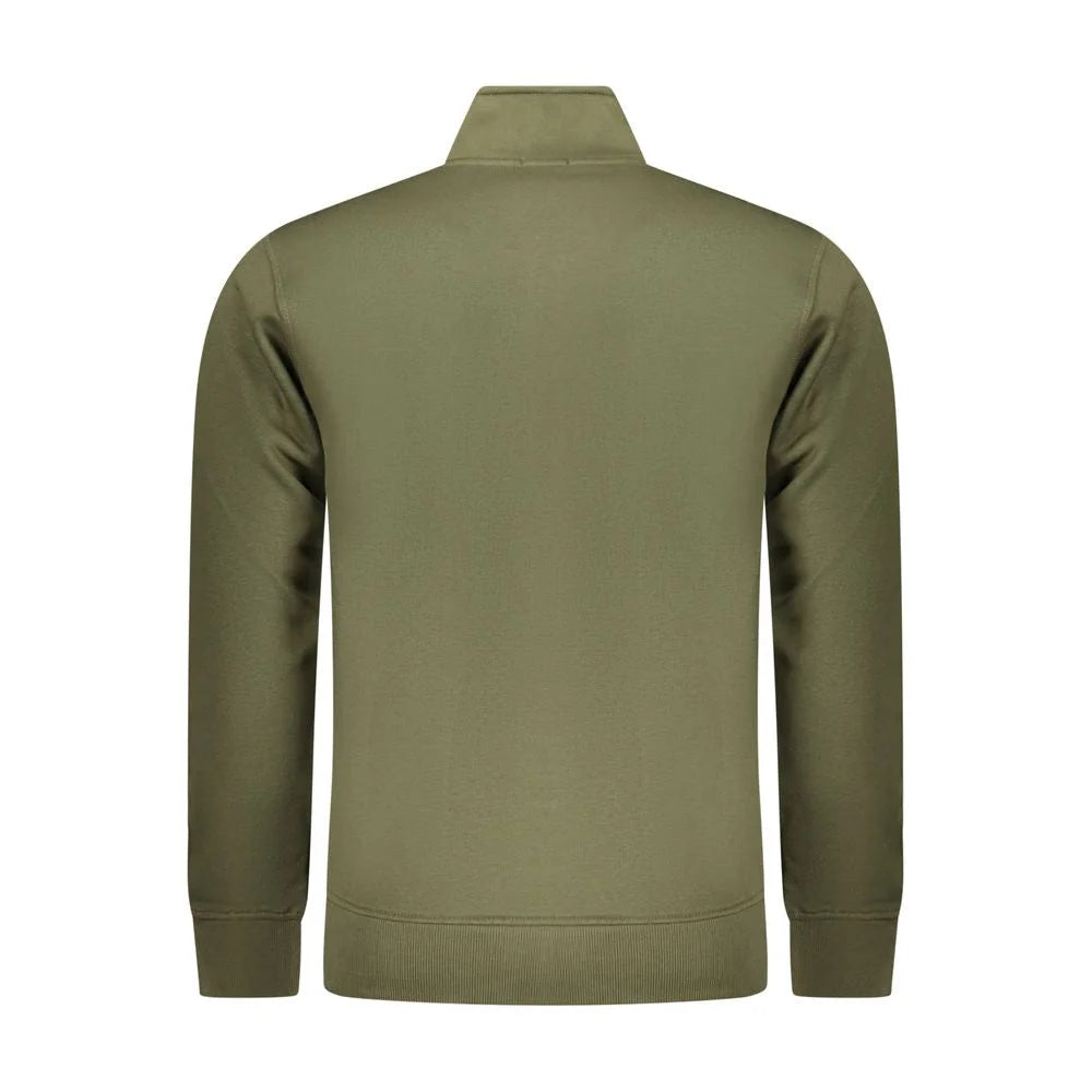 Rifle Green Cotton Men Sweater - Sweatshirts
