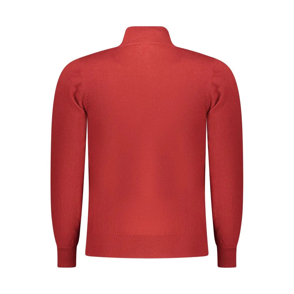 Rifle Red Wool Men Sweater