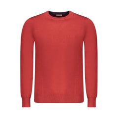 Rifle Red Wool Men Sweater - Sweaters