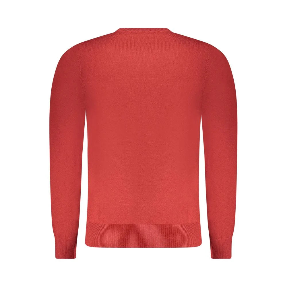 Rifle Red Wool Men Sweater - Sweaters