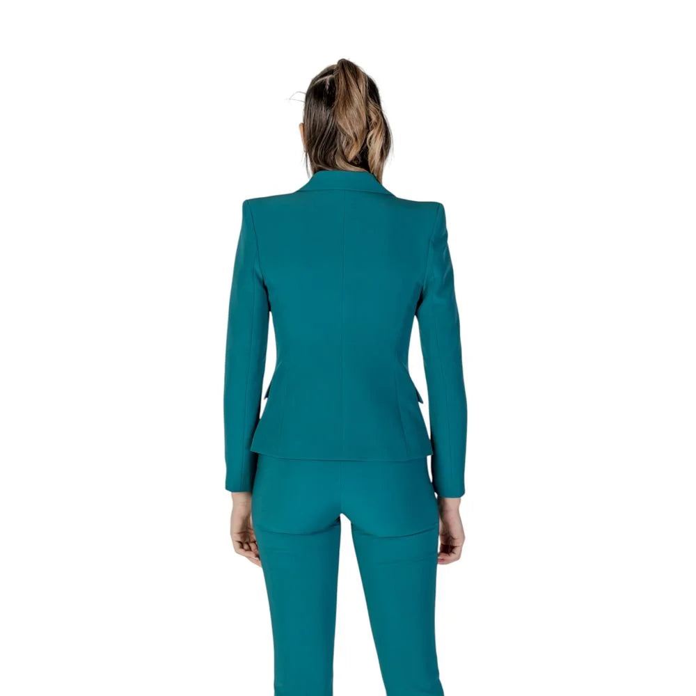 Rinascimento Black Polyester Blazer - IT44|L