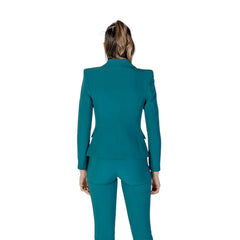 Rinascimento Black Polyester Blazer - IT44|L