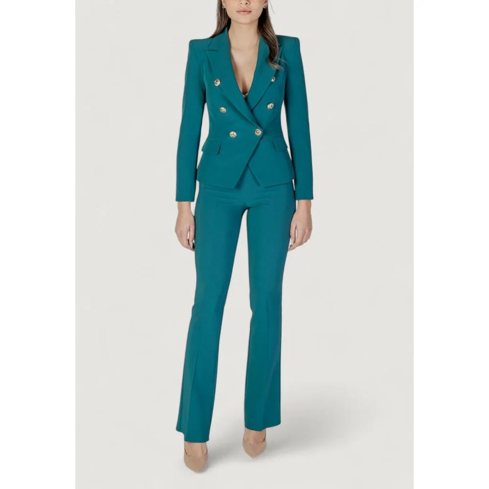 Rinascimento Black Polyester Blazer - IT44|L - Coats & Jackets