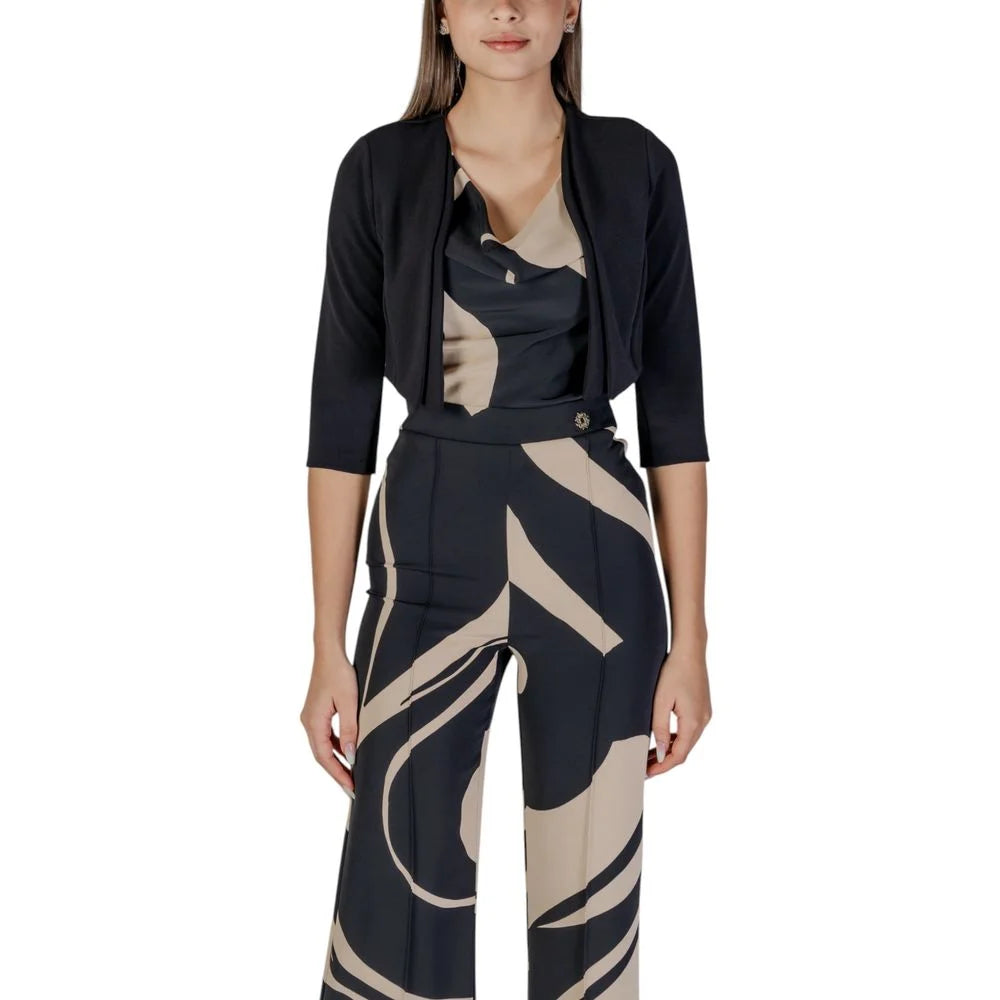 Rinascimento Black Polyester Sweater