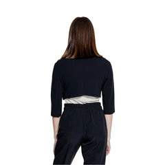Rinascimento Black Polyester Sweater - Bolero Jackets