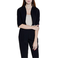 Rinascimento Black Polyester Sweater - Bolero Jackets