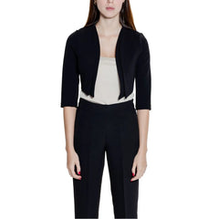 Rinascimento Black Polyester Sweater - Bolero Jackets