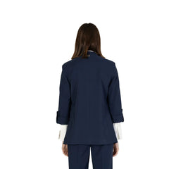 Rinascimento Blue Polyester Blazer - IT40|S - Coats & Jackets