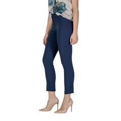 Rinascimento Blue Polyester Pant - IT40|S