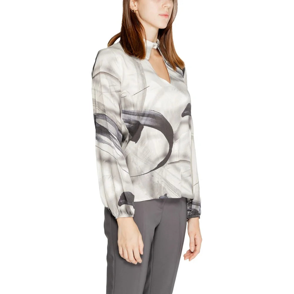 Rinascimento Gray Viscose Blouse - Blouses