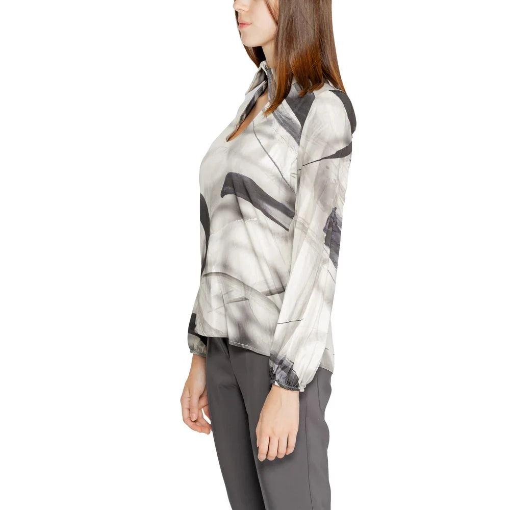 Rinascimento Gray Viscose Blouse - Blouses