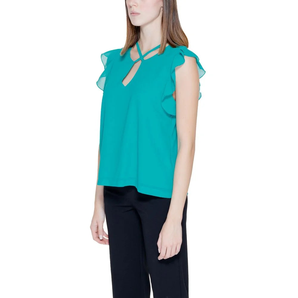 Rinascimento Green Polyester Blouse - IT38|XS - Blouses