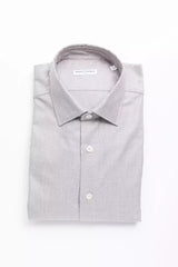 Robert Friedman Beige Cotton Men Shirt - Shirts