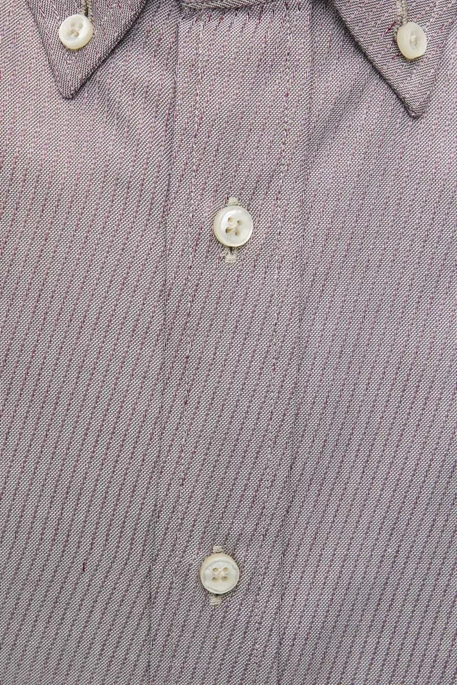 Robert Friedman Beige Cotton Men Shirt - Shirts