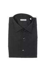 Robert Friedman Gray Cotton Men Shirt - Shirts