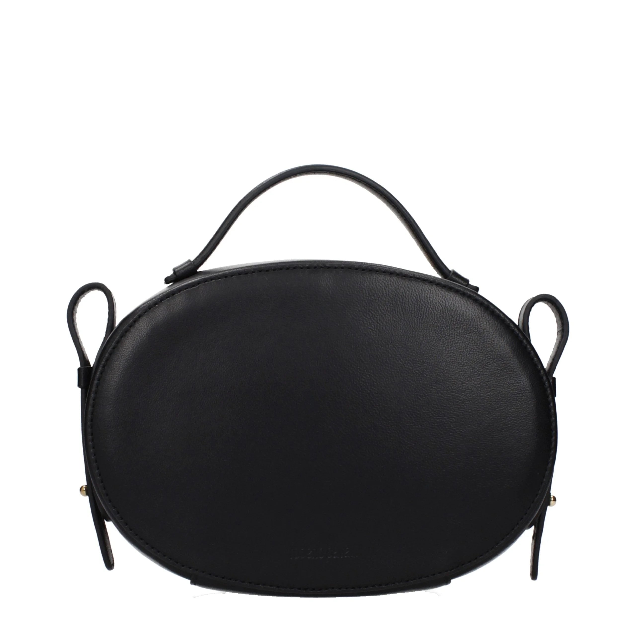 Roberto Cavalli Black Leather Handbag