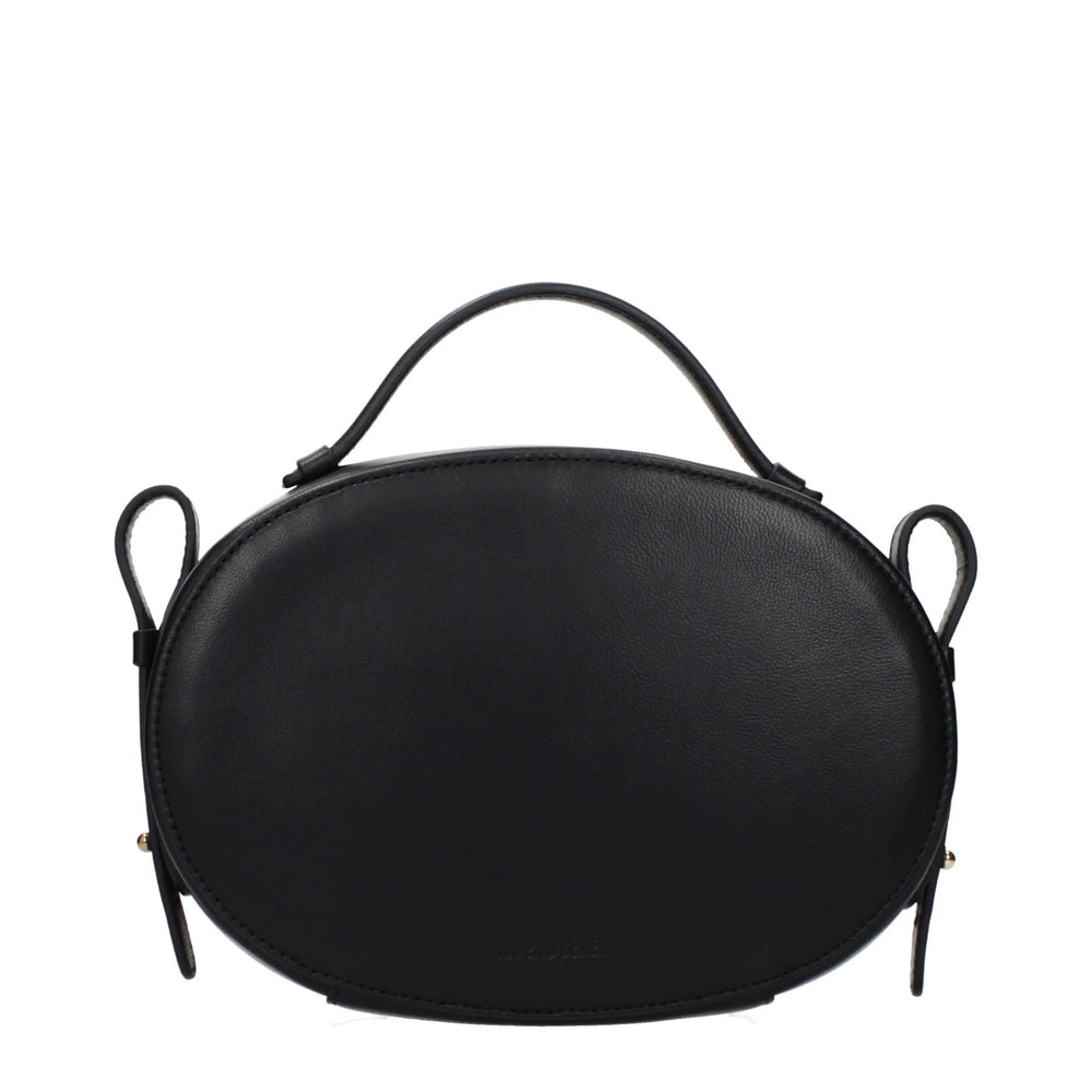 Roberto Cavalli Black Leather Handbag