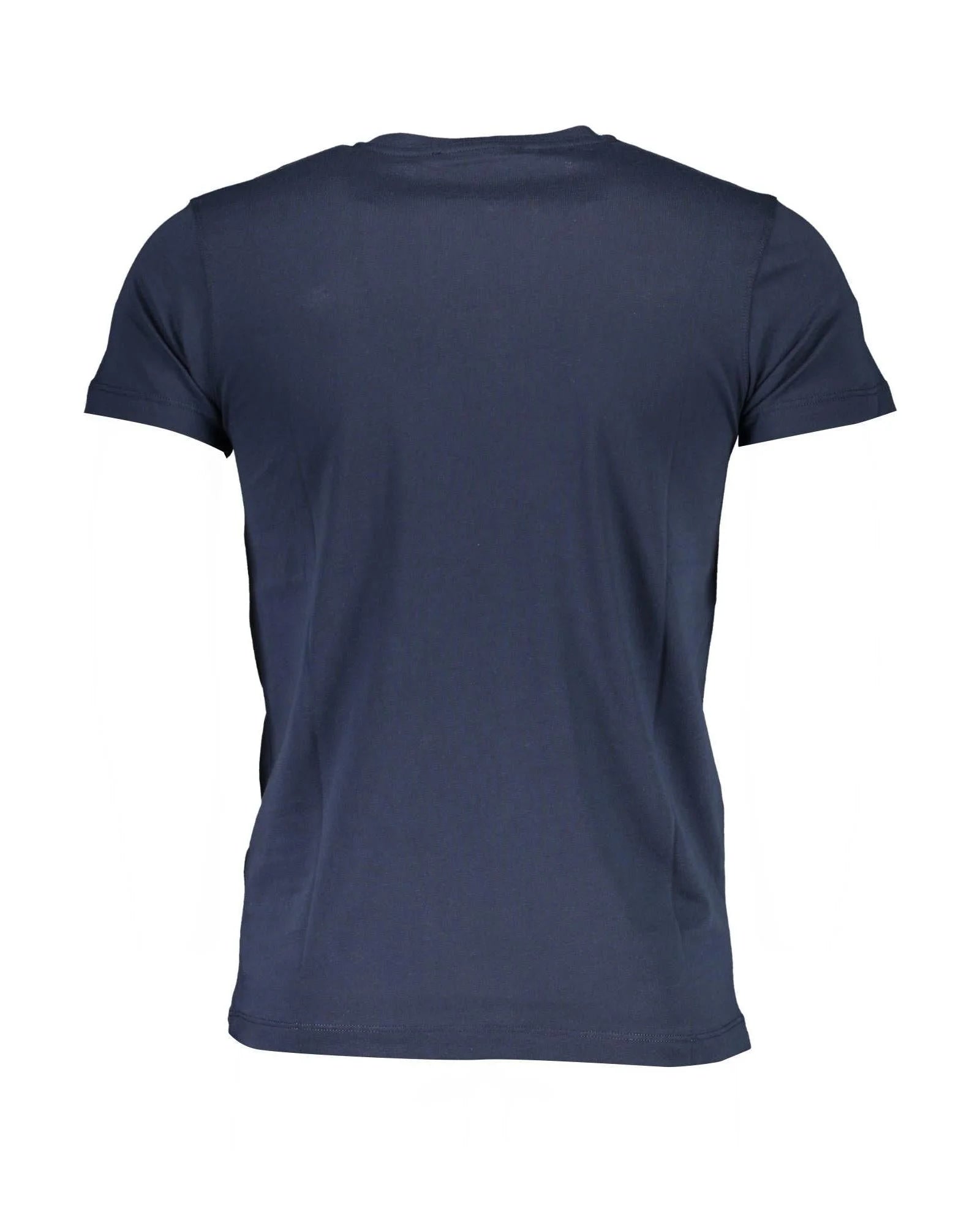 Roberto Cavalli Blue Cotton T-Shirt - 2XL