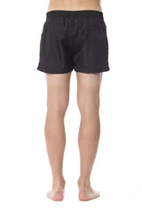 Roberto Cavalli Sport Black Polyester Men Swimsuit - Swim Boxers