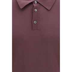 Roberto Collina Purple Cotton Polo Shirt - IT48 | M