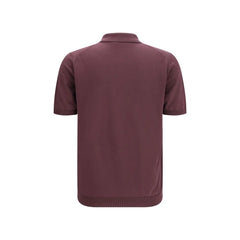 Roberto Collina Purple Cotton Polo Shirt - IT48 | M