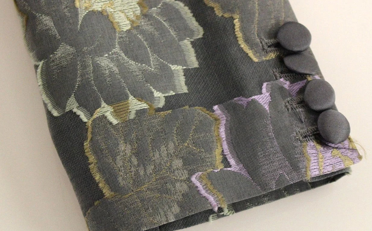 Roberto Fragata Multicolor Silk Floral Cotton Blazer - Sport Jackets